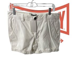 St. John's Bay Women's White Cargo Shorts